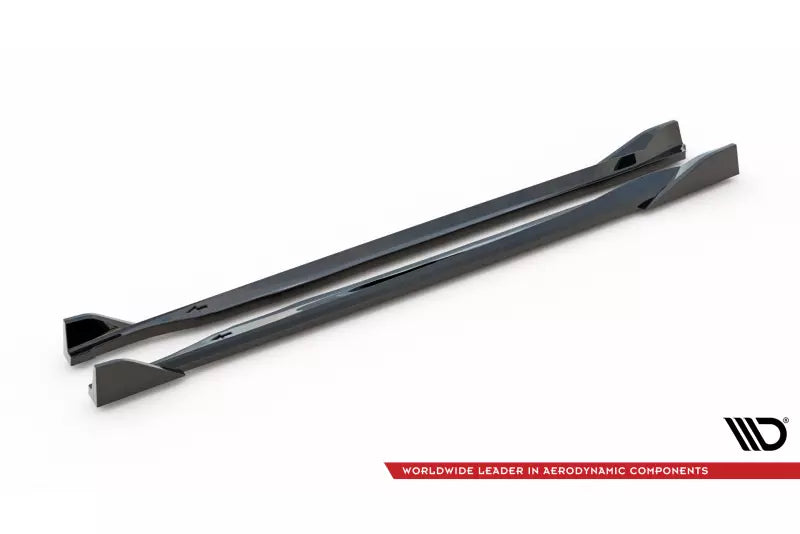 Maxton Design Seitenschweller (Paar) V.3 für Toyota GR86 Mk1 Hochglanz schwarz – Ansicht 4