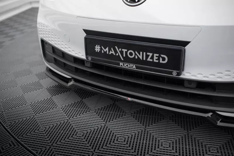 Maxton Design Frontlippe für Volkswagen ID.3 Mk1 Hochglanz schwarz – Ansicht 3