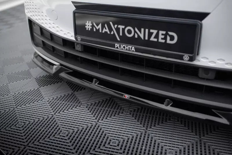 Maxton Design Frontlippe V.2 für Volkswagen ID.3 Mk1 Hochglanz schwarz – Ansicht 3