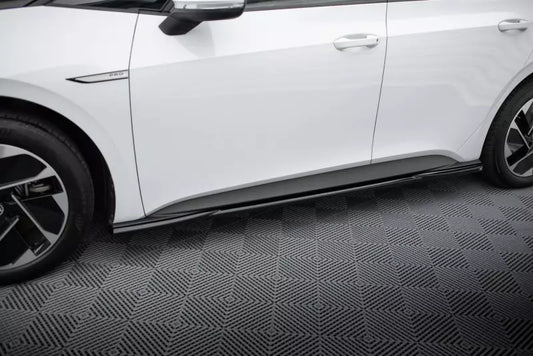 Maxton Design Seitenschweller (Paar) für VW ID.3 Mk1 Hochglanz schwarz – Ansicht 1