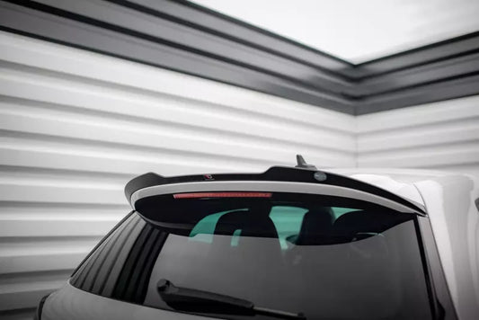 Maxton Design Heckspoiler Lippe V.2 für Volkswagen Scirocco R Mk3 Hochglanz schwarz – Ansicht 1