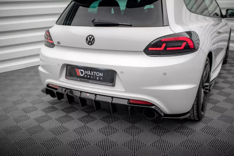 Maxton Design Heckdiffusor für Volkswagen Scirocco R Mk3 Hochglanz schwarz – Ansicht 1