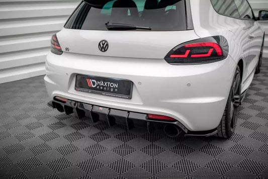 Maxton Design Heckdiffusor für Volkswagen Scirocco R Mk3 Hochglanz schwarz – Ansicht 1