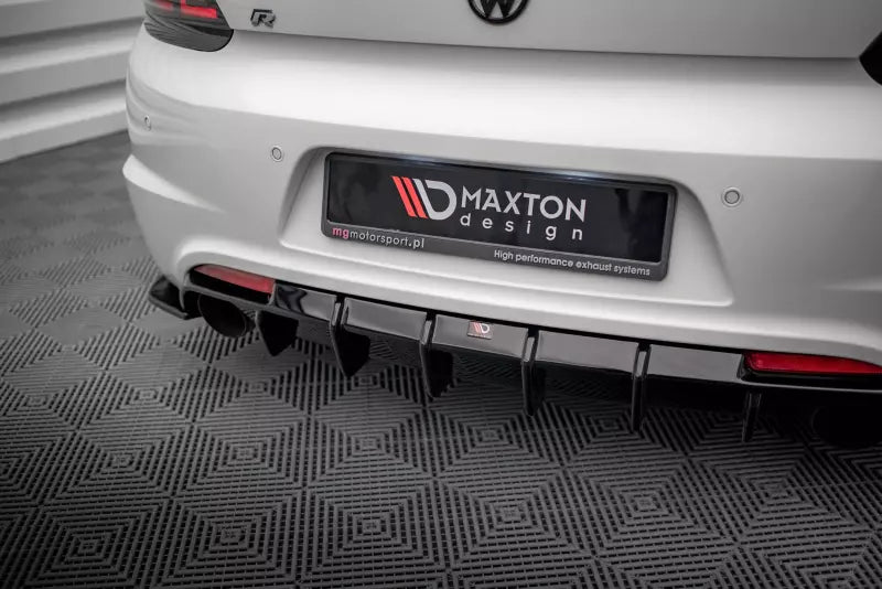 Maxton Design Heckdiffusor für Volkswagen Scirocco R Mk3 Hochglanz schwarz – Ansicht 2