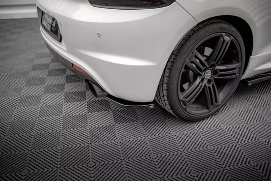 Maxton Design Diffusor Flaps V.2 für Volkswagen Scirocco R Mk3 Hochglanz schwarz – Ansicht 1