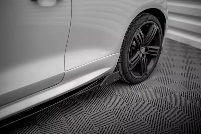 Maxton Design Seitenschweller (Paar) V.2 mit Flaps für VW Scirocco R Mk3 – Ansicht 2