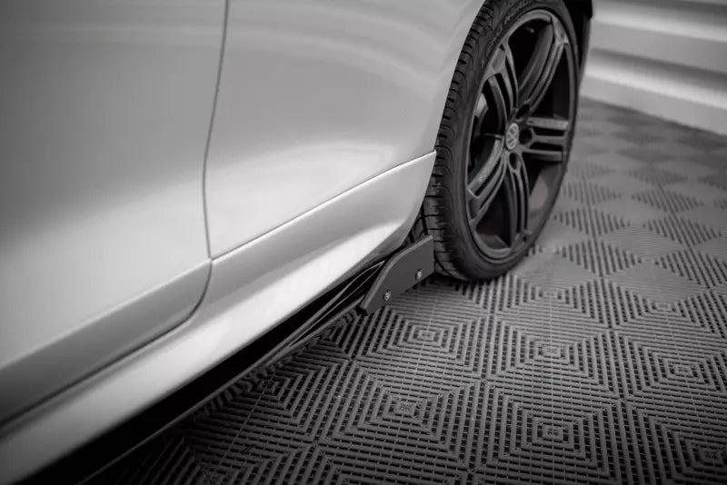 Maxton Design Seitenschweller (Paar) V.2 mit Flaps für VW Scirocco R Mk3 – Ansicht 3