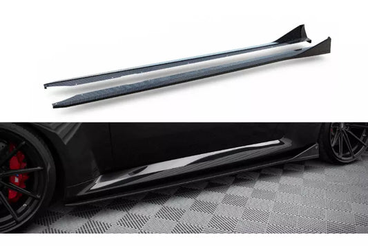 Maxton Design Carbon Seitenschweller (Paar) für BMW M2 G87 – Ansicht 1