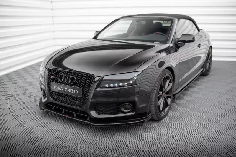 Maxton Design Street Pro Frontlippen Flaps für Audi S5 / A5 S-Line B8 8T – Ansicht 2
