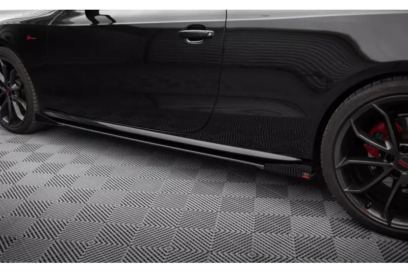 Maxton Design Street Pro Seitenschweller-Flaps für Audi A5 / A5 S-Line / S5 Coupe / Cabrio B8 8T / B8 8T Facelift – Ansicht 2