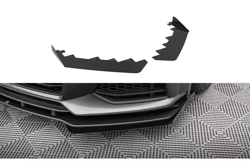Maxton Design Street Pro Frontlippen Flaps für Audi TT S / S-Line 8S – Ansicht 1