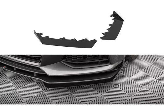 Maxton Design Street Pro Frontlippen Flaps für Audi TT S / S-Line 8S – Ansicht 1