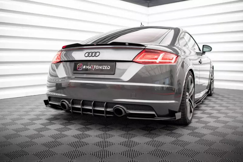 Maxton Design Street Pro Heckdiffusor für Audi TT S-Line 8S Schwarz – Ansicht 1