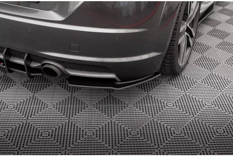 Maxton Design Street Pro Diffusor Flaps für Audi TT S-Line 8S Schwarz matt – Ansicht 1
