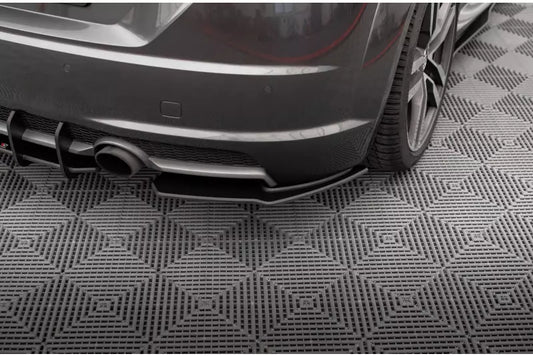 Maxton Design Street Pro Diffusor Flaps für Audi TT S-Line 8S Schwarz matt – Ansicht 1