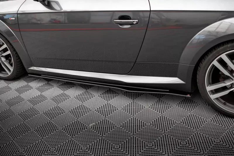 Maxton Design Street Pro Seitenschweller (Paar) für Audi TT S / S-Line 8S Schwarz matt – Ansicht 3