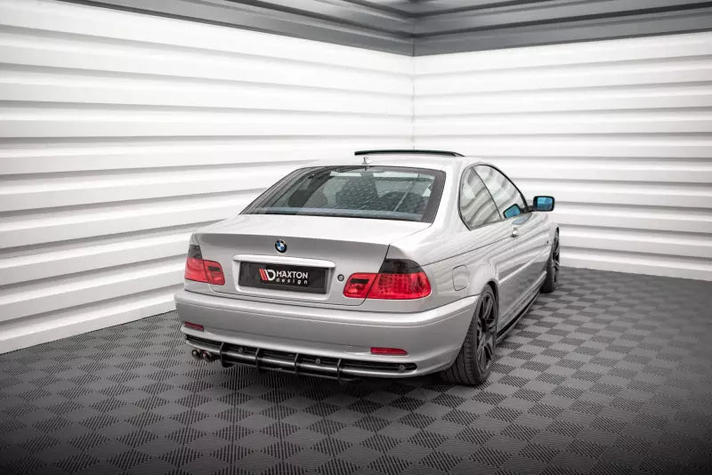 Maxton Design Street Pro Heckdiffusor für BMW 3er Coupe E46 Schwarz – Ansicht 1