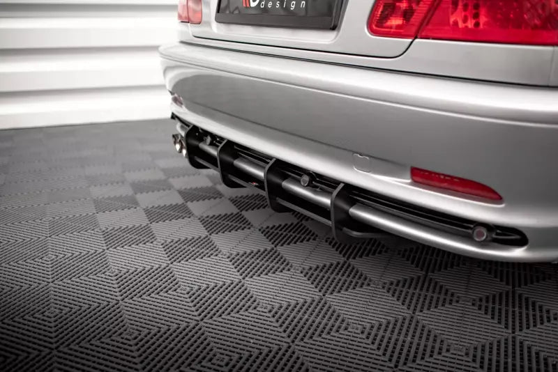 Maxton Design Street Pro Heckdiffusor für BMW 3er Coupe E46 Schwarz – Ansicht 3