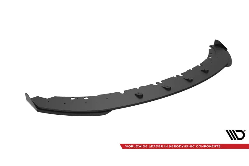 Maxton Design Street Pro Frontlippe mit Flaps für BMW 4er F32 F33 F36 M-Paket Schwarz – Ansicht 4