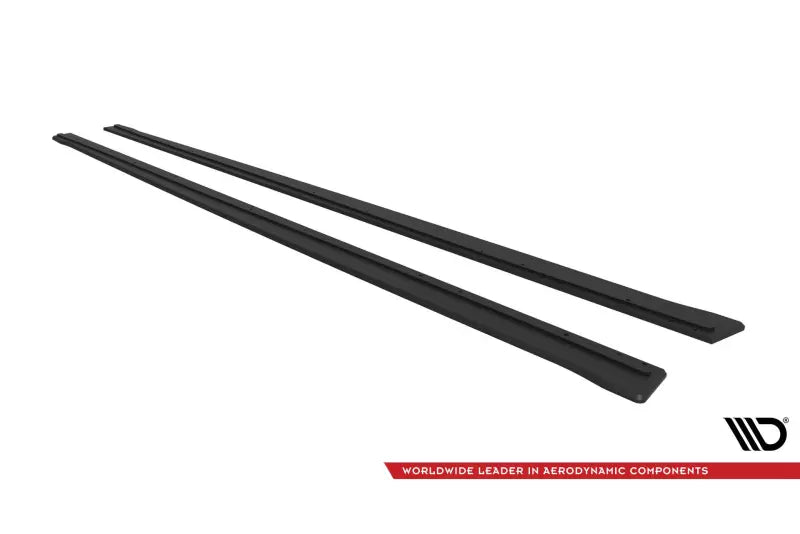 Maxton Design Street Pro Seitenschweller (Paar) für BMW 4er F32 F33 F36 M-Paket Schwarz – Ansicht 3