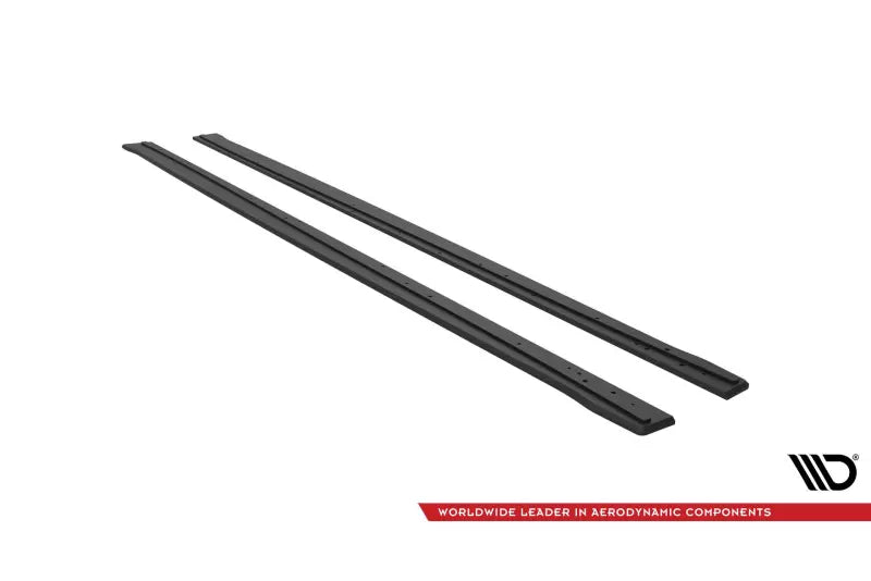 Maxton Design Street Pro Seitenschweller (Paar) für BMW 4er F32 F33 F36 M-Paket Schwarz – Ansicht 4