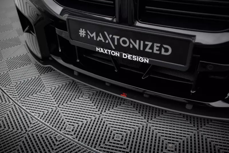 Maxton Design Street Pro Frontlippe für BMW M2 G87 Schwarz matt – Ansicht 3