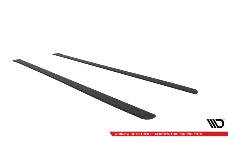 Maxton Design Street Pro Seitenschweller (Paar) für BMW M2 G87 Schwarz matt – Ansicht 4
