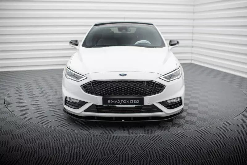 Maxton Design Street Pro Frontlippe für Ford Mondeo Sport Mk5 Facelift / Fusion Sport Mk2 Facelift Schwarz matt – Ansicht 2