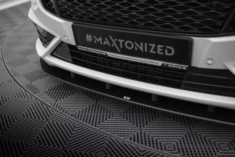 Maxton Design Street Pro Frontlippe für Ford Mondeo Sport Mk5 Facelift / Fusion Sport Mk2 Facelift Schwarz matt – Ansicht 3