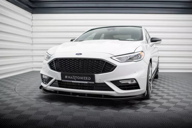 Maxton Design Street Pro Frontlippen Flaps für Ford Mondeo Sport Mk5 Facelift / Fusion Sport Mk2 Facelift – Ansicht 2
