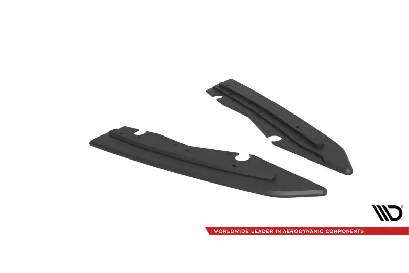 Maxton Design Street Pro Diffusor Flaps für Ford Mondeo Sport Mk5 Facelift / Fusion Sport Mk2 Facelift Schwarz matt – Ansicht 4