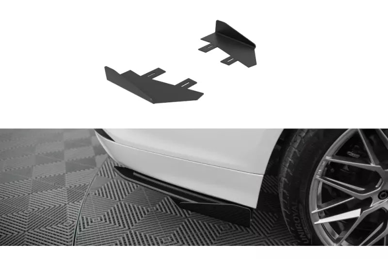 Maxton Design Street Pro Heckdiffusor-Flaps für Ford Mondeo Sport Mk5 Facelift / Fusion Sport Mk2 Facelift – Ansicht 1