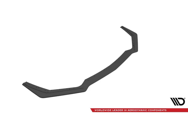 Maxton Design Street Pro Frontlippe für Ford Mustang GT MK6 Facelift Schwarz matt – Ansicht 3
