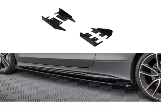 Maxton Design Street Pro Seitenschweller-Flaps für Mercedes-AMG C43 Coupe C205 Facelift – Ansicht 1