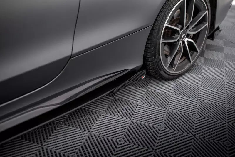 Maxton Design Street Pro Seitenschweller-Flaps für Mercedes-AMG C43 Coupe C205 Facelift – Ansicht 2