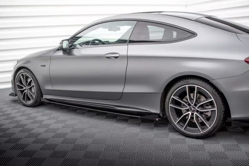 Maxton Design Street Pro Seitenschweller-Flaps für Mercedes-AMG C43 Coupe C205 Facelift – Ansicht 3