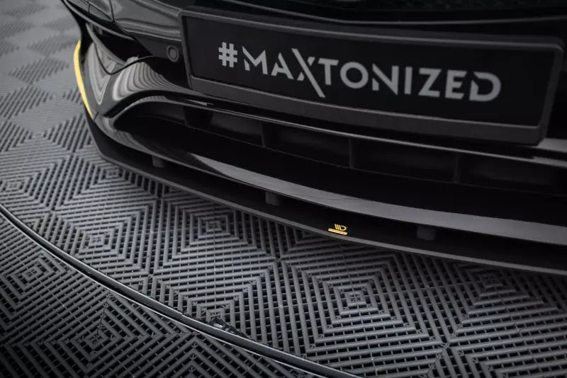 Maxton Design Street Pro Frontlippe für Mercedes-AMG CLA 45 Aero C117 Facelift Schwarz matt – Ansicht 4