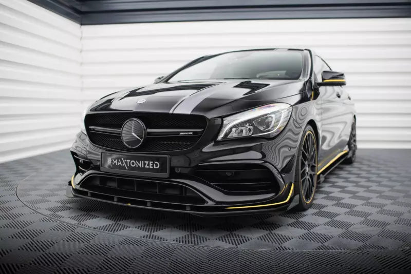 Maxton Design Street Pro Frontlippen Flaps für Mercedes-AMG CLA 45 Aero C117 Facelift – Ansicht 2