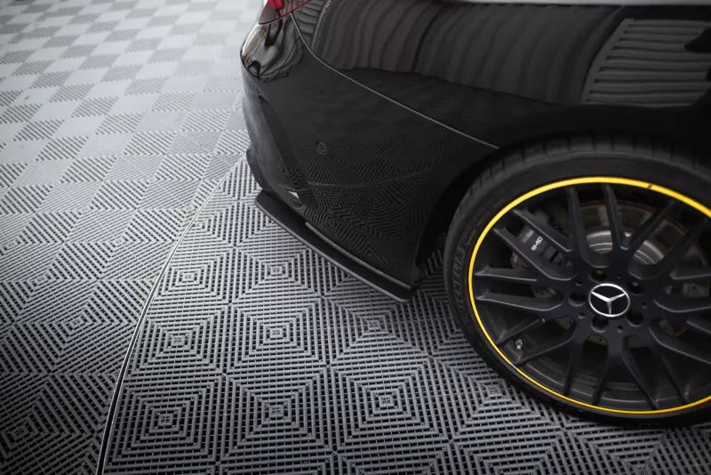 Maxton Design Street Pro Diffusor Flaps für Mercedes-AMG CLA 45 C117 Facelift Schwarz matt – Ansicht 2