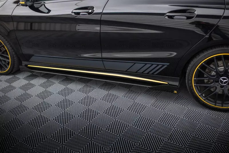 Maxton Design Street Pro Seitenschweller-Flaps für Mercedes-AMG CLA 45 C117 Facelift – Ansicht 3