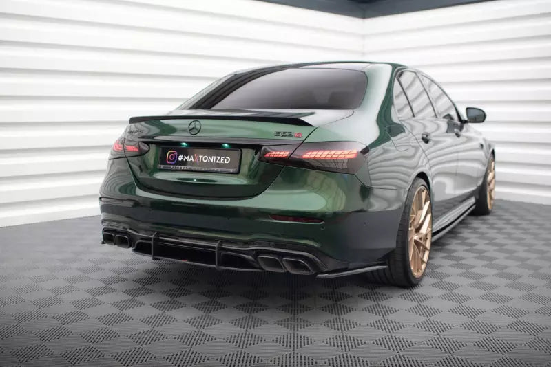 Maxton Design Street Pro Heckdiffusor für Mercedes-AMG E63 W213 Facelift Schwarz – Ansicht 2