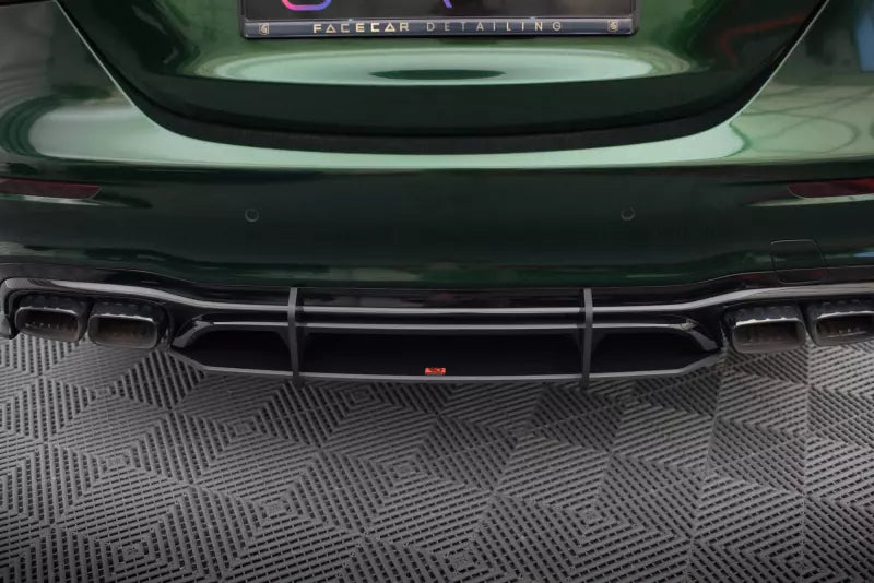 Maxton Design Street Pro Heckdiffusor für Mercedes-AMG E63 W213 Facelift Schwarz – Ansicht 3