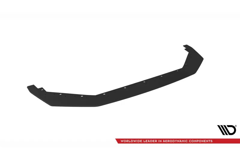 Maxton Design Street Pro Frontlippe für Nissan GTR R35 Facelift Schwarz matt – Ansicht 4