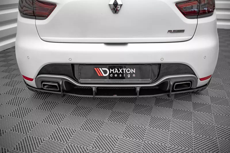 Maxton Design Street Pro Heckdiffusor für Renault Clio RS Mk4 Schwarz – Ansicht 1