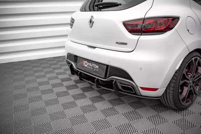 Maxton Design Street Pro Heckdiffusor für Renault Clio RS Mk4 Schwarz – Ansicht 3