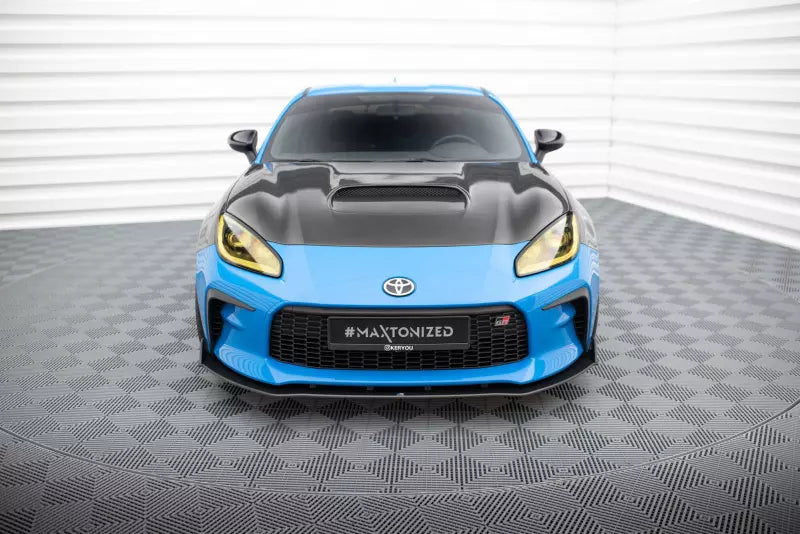 Maxton Design Street Pro Frontlippe V.2 für Toyota GR86 Mk1 Schwarz matt – Ansicht 2