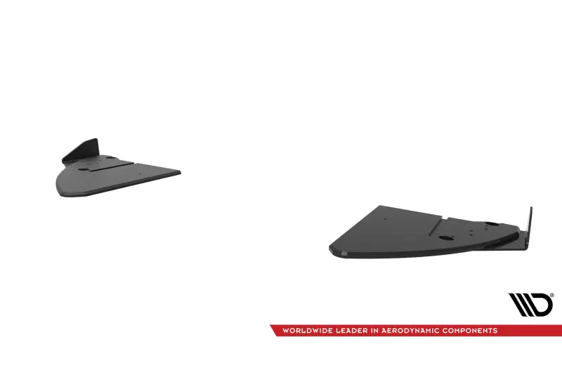 Maxton Design Street Pro Diffusor Flaps für Toyota GR86 Mk1 matt Schwarz mit Hochglanz Flaps – Ansicht 4