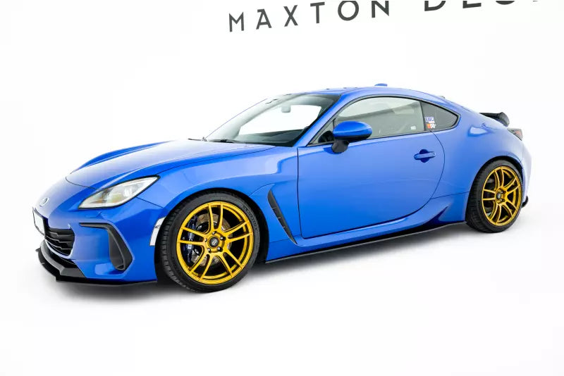 Maxton Design Street Pro Seitenschweller (Paar) für Toyota GR86 Mk1 Schwarz matt – Ansicht 2