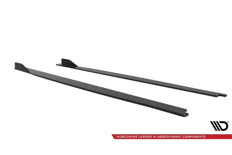 Maxton Design Street Pro Seitenschweller (Paar) V.2 für Toyota GR86 Mk1 Schwarz matt – Ansicht 4
