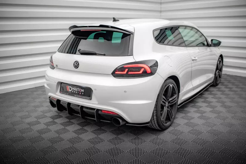 Maxton Design Street Pro Diffusor Flaps für Volkswagen Scirocco R Mk3 Schwarz matt – Ansicht 2